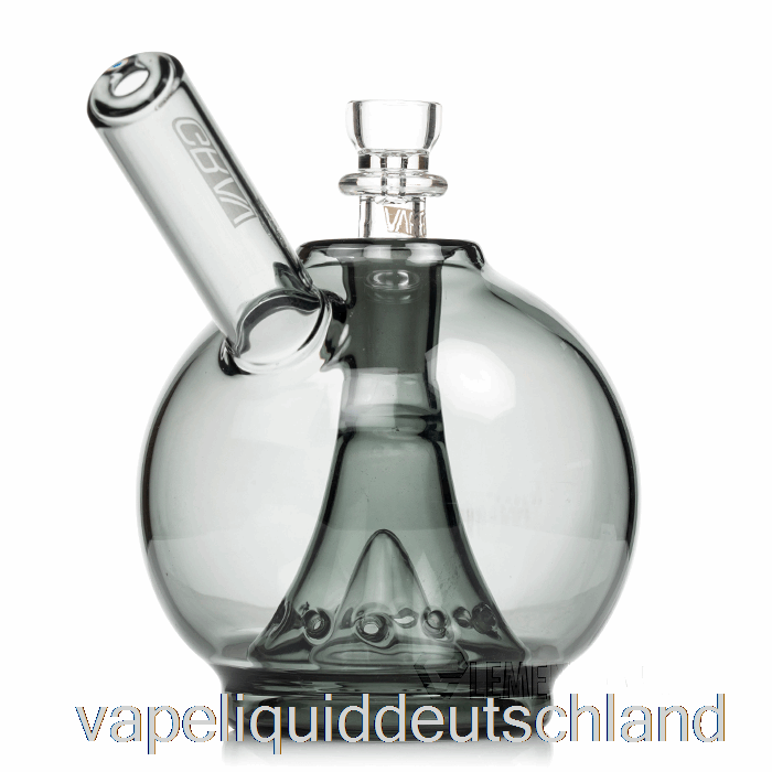 Grav Globe Bubbler Rauchgrau / Klare Vape-Flüssigkeit